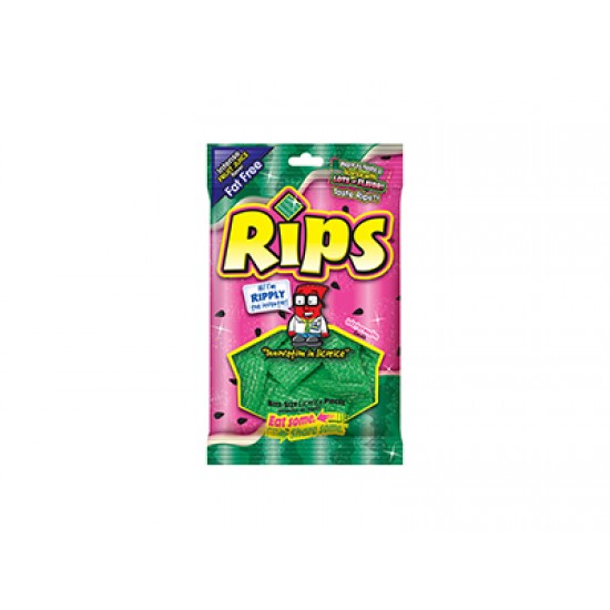 Rips Sour Strawberry Green Apple Chewy Candy 113g London Chocolate